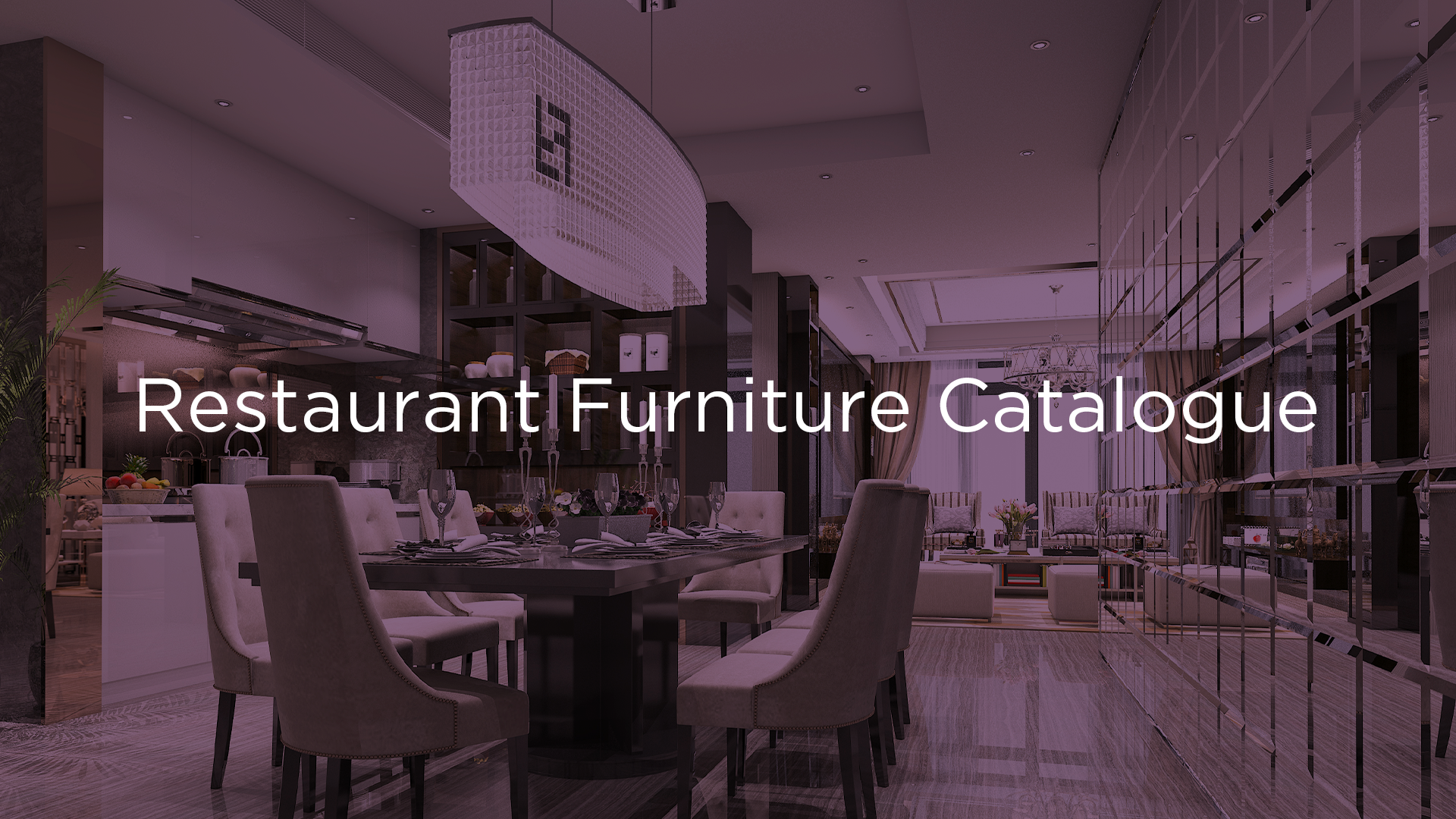 RESTAURANT FURNITURE Catalog